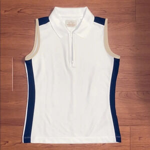 EP Pro Tour Tech Sleeveless Collared Golf Polo‎ Top​